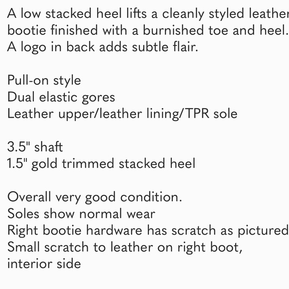 Tory Burch Griffith Bootie Dark Brown Size 8M - Picture 12 of 12